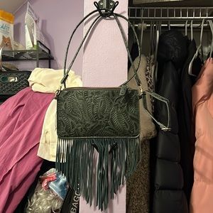 Vegan Leather Crossbody or Clutch